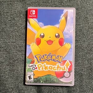 *NO GAME* Nintendo Pokémon Let's Go Pikachu! Case Only